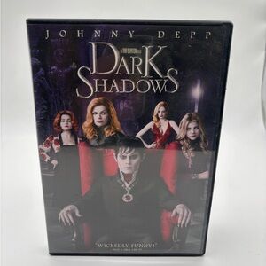 Warner Bros. Dark Shadows DVD - Black and Red Cover